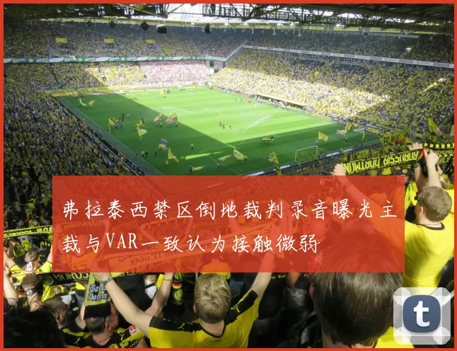 弗拉泰西禁区倒地裁判录音曝光主裁与VAR一致认为接触微弱